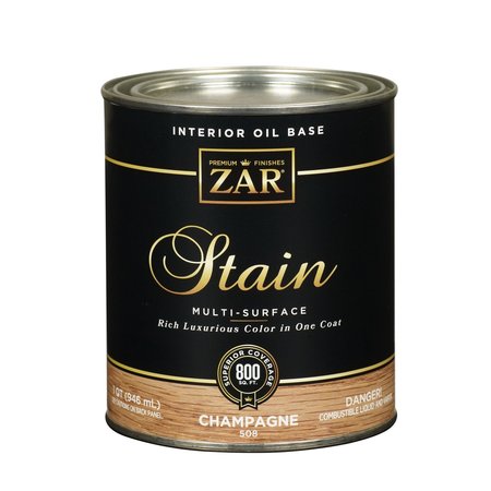 ZAR Semi-Transparent Champagne Oil-Based Polyurethane Wood Stain 1 qt 50812